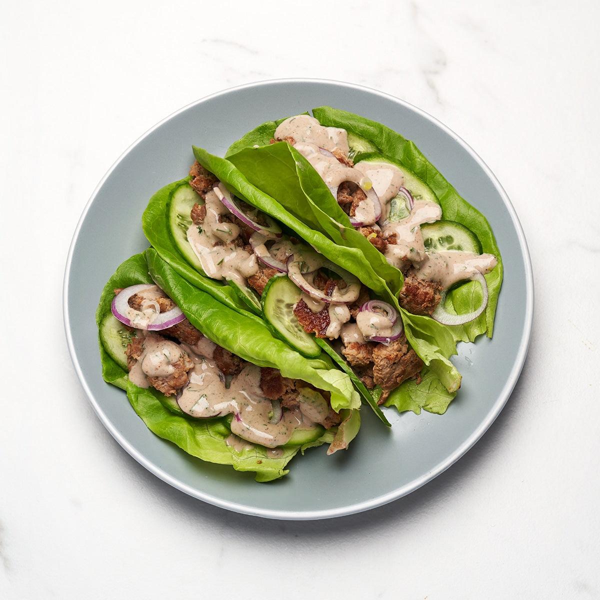 Maple Walnut Chicken Lettuce Wraps