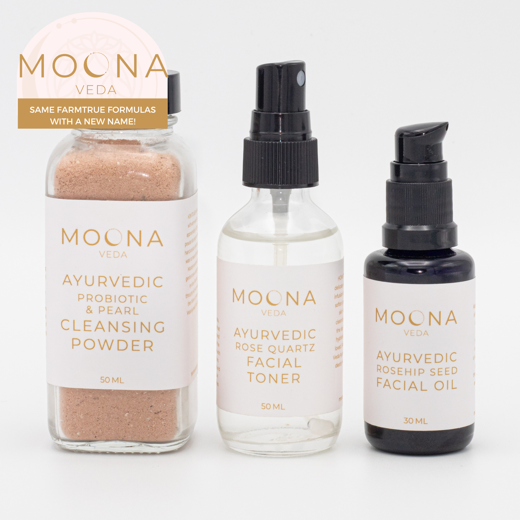 Ayurvedic Face Care Trio – Cleansing Powder Farmtrue