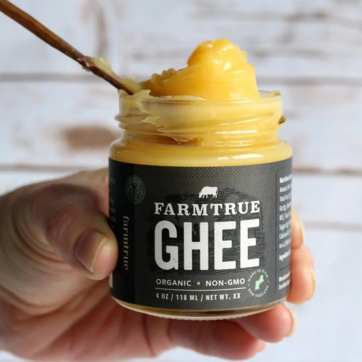 Organic Grass-Fed Ghee – Traditional - Farmtrue