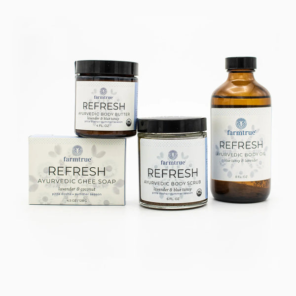 Skincare Range for the Pitta Dosha