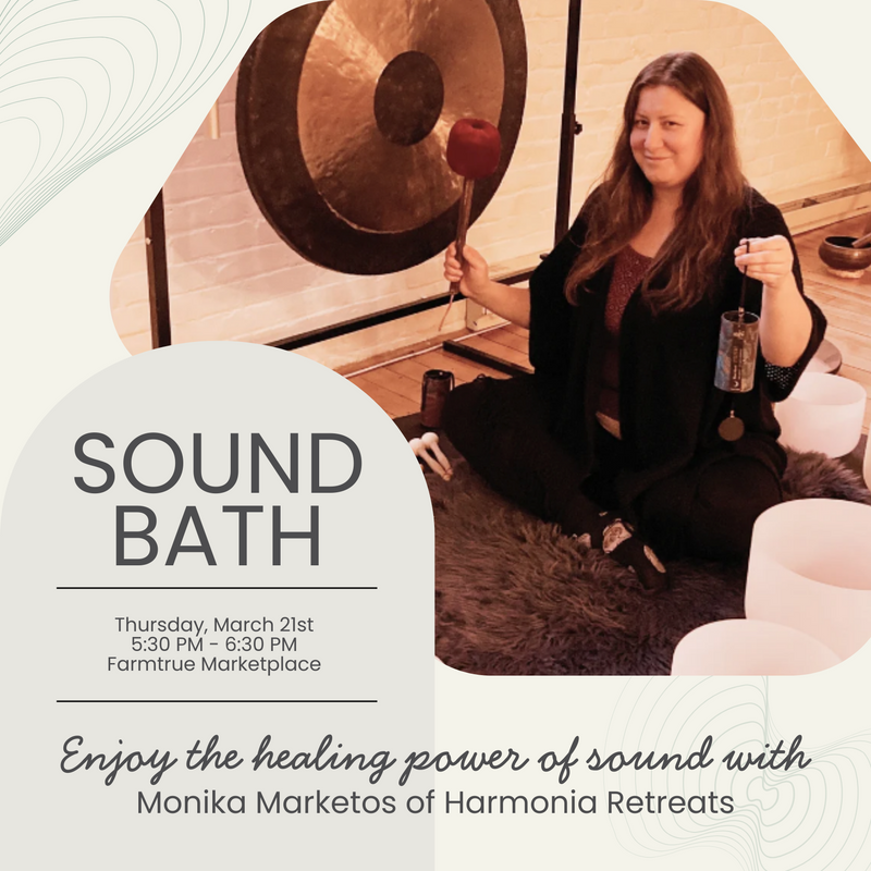 EVENT REGISTRATION: Sound Bath with Monika, March 21