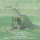EVENT REGISTRATION: Relax and Reset Yoga, September 28