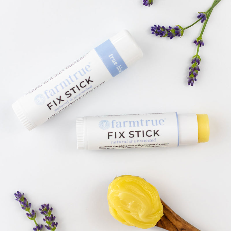 Fix Stick – True Blue Ghee Lip Balm - Farmtrue