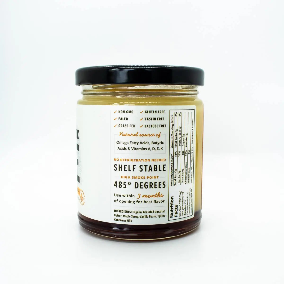 Organic Grass-Fed Ghee – Vanilla Maple Chai - Farmtrue