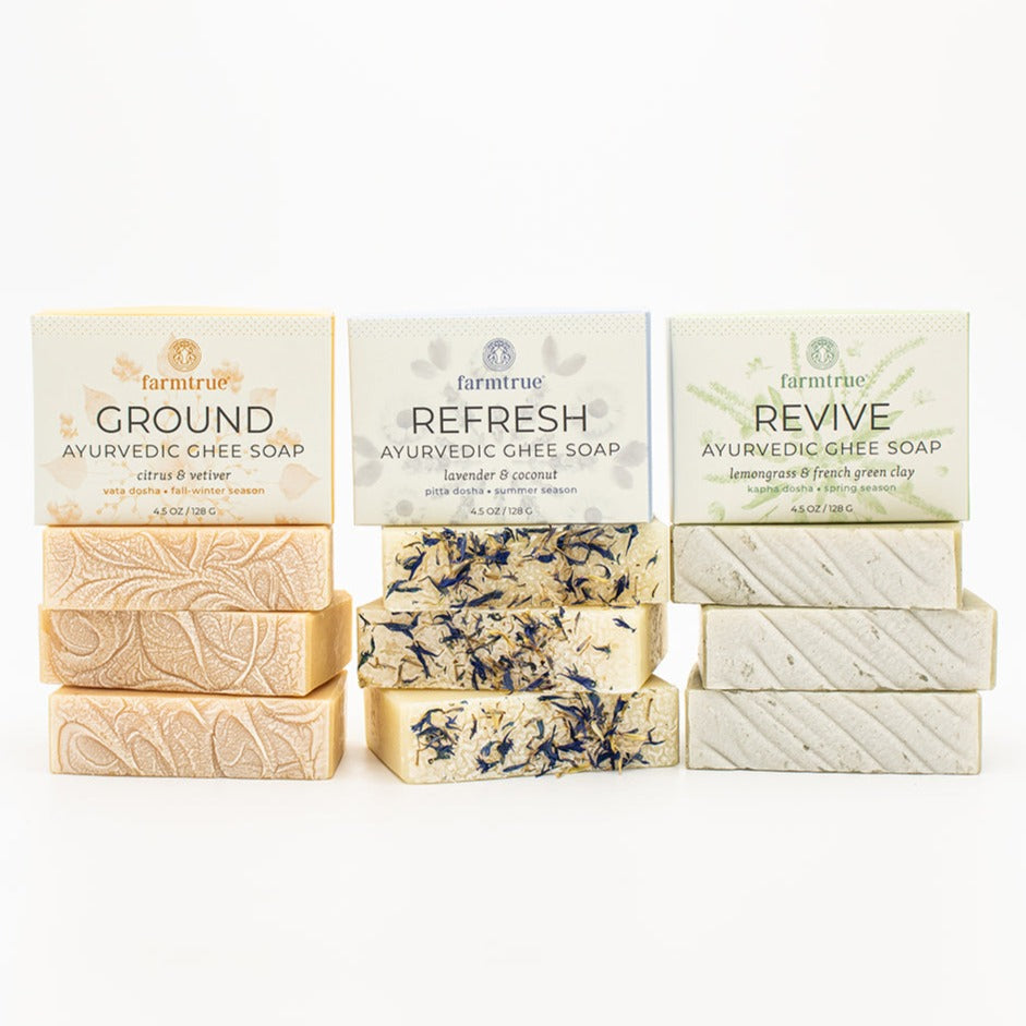 Refresh Ghee Soap – Lavender & Coconut Farmtrue