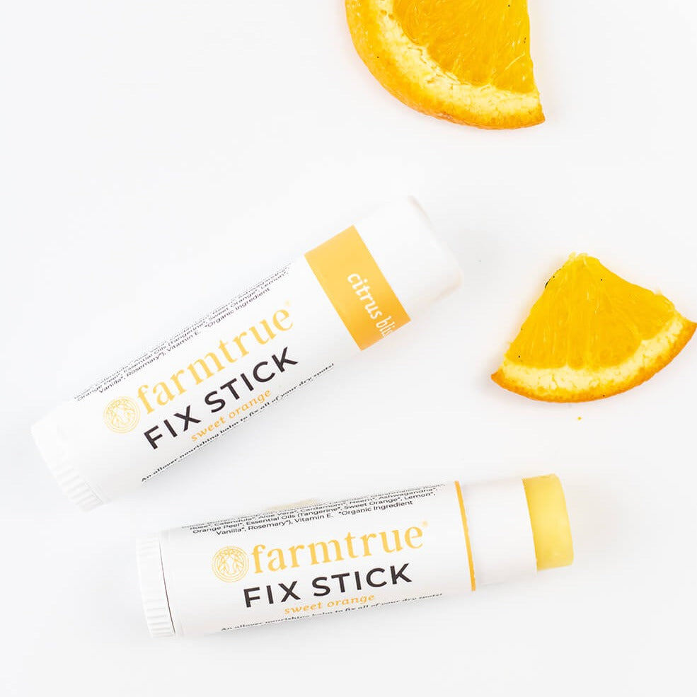 Fix Stick – Citrus Bliss Ghee Lip Balm - Farmtrue