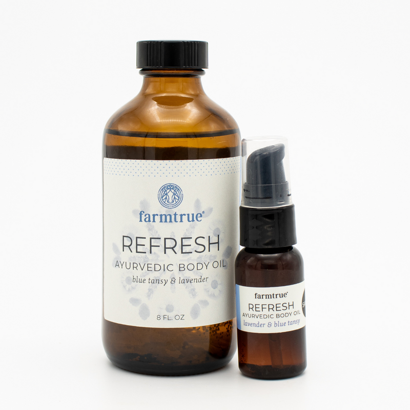 Ayurvedic Body Oil – Refresh - Farmtrue