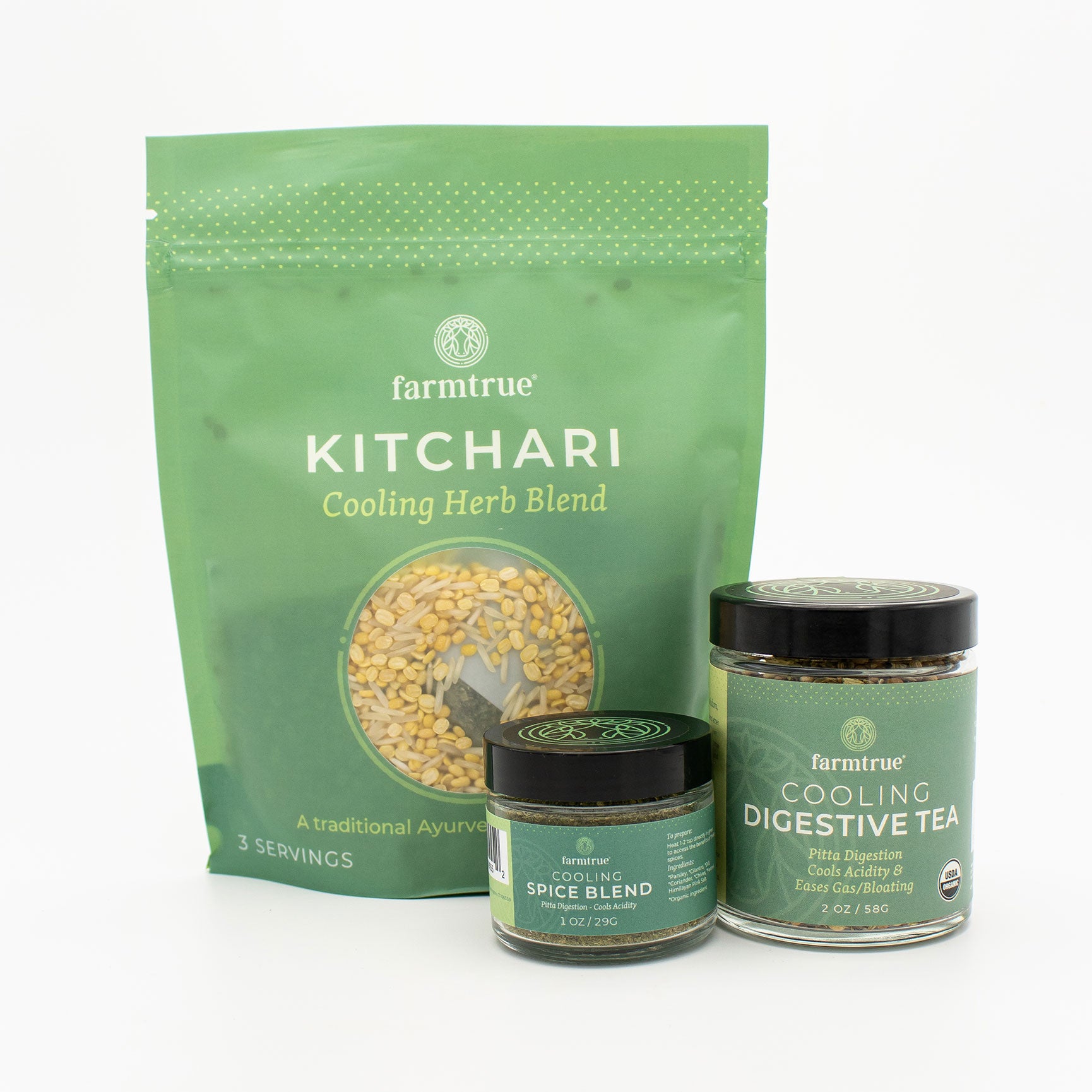 Cooling Ayurvedic Food Bundle - Farmtrue