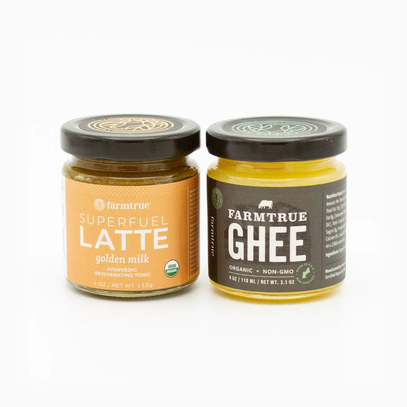 Golden Turmeric Superfuel Latte and Organic Ghee - Farmtrue